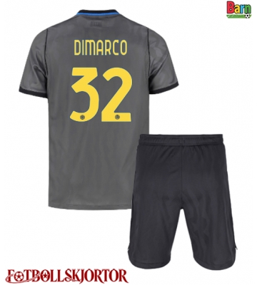 Inter Milan Federico Dimarco #32 Tredje Kläder Barn 2026-27 Kortärmad (+ Korta byxor)